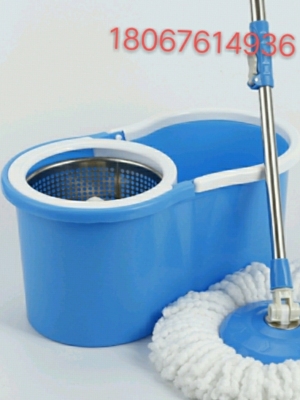 Small 8 - word rotary mop hand washable - stainless steel mop bucket set furniture daily necessities good god drag the custom