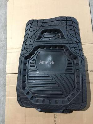 The new type of basin 5 pieces of PVC floor MATS with LOGO can be sold overseas