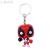 Q version of the 11 deadpool key ring key ring automobile hang hang bag of dolls mixed batch