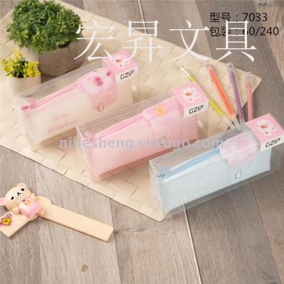 Pencil bag waterproof Pencil box storage pen box storage Pencil box writing case