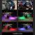 Hot style car RGB chassis lamp one tow four one tow eight mobile phone APP bluetooth control colorful atmosphere lamp