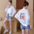 Summer bask in the sun clothing female short style new Korean version of students loose fashion joker printing thin small coat wholesale