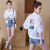 Summer bask in the sun clothing female short style new Korean version of students loose fashion joker printing thin small coat wholesale