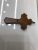 Wood Cross and alloy like, key chain necklace matching, DIY
