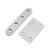 Stainless Steel Thickened Connector Connecting Piece Straight Iron Piece Boxer Angle Code Corner Connector Fixed Piece