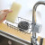 Household sink kitchen stainless steel hum good storage rack non - perforated cloth faucet rack rack rack