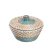 Supply Pure Hand-Woven Grass Material Ribbon Binding Woven Storage Bucket Storage Containers