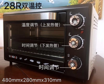 28l electric oven for home baking mini baking cake with large capacity