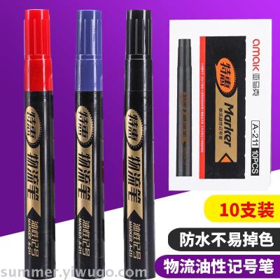 Ultra high cost performance logistics marker cheap wholesale can not wipe the guangdong brand