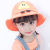 Web celebrity rice ball baby summer net hat thin style baby fisherman hat boys and girls sun block hat children's hat