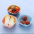 Living Room Two-Color Draining Basket Kitchen Multi-Purpose Double-Layer Vegetable Washing Basket Fruit Basket Home Creative Two-Color Water Filtering Fruit and Vegetable Basket