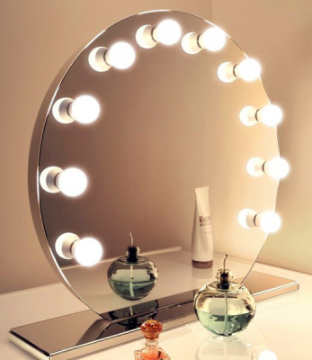 Makeup lamp mirror headlight dressing lamp paste non-perforated makeup lamp lamp dressing table make-up dresser 