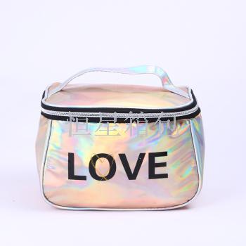 Waterproof makeup storage box for girls' hearts