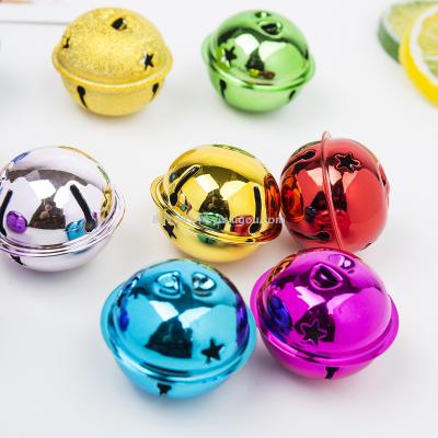Batch Delivery of 50mm Five-Star Vacuum Colorful Bell, Jingling Bell, Crafts Accessories, DIY Accessories