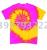 Factory Customized plus Size Tie-Dye Short Sleeve T-shirt Processing and Production 100% Preshrunk Pure Cotton Contrast-Color Tie-Dye Advertising Shirt