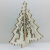 Manufacturers sell Christmas ornaments deer bells crutches snowflake carving snowman home decoration, wooden crafts