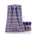 Tuo European Textile COTTON gauze Burberry check towel 34*74cm 100g Love yourself Love your family