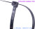 Cable strap 75 LBS 100 standard load synthetic package UV black 8 \\\"white and black optional