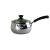 Jiaxing Stainless Steel Milk Pot Single Handle Pearl Milk Pot Stainless Steel Soup Pot Stew-Pan Glass Cover Single Handle Small Pot Porridge Pot