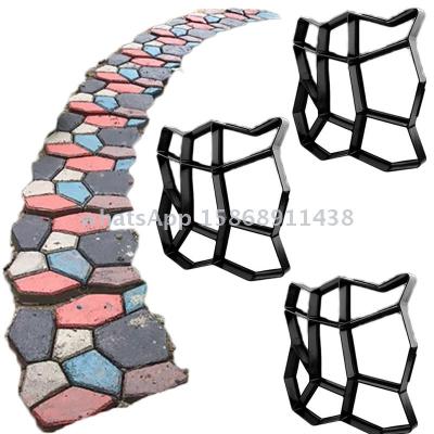 Slingifts Reusable Concrete Path Maker Walk Molds Stepping Stone Paver Lawn Patio Yard Garden DIY Walkway Pavement