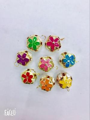 For 18mm Colorful Flower Bell, Crafts Accessories, DIY Accessories, Jewelry Accessories
