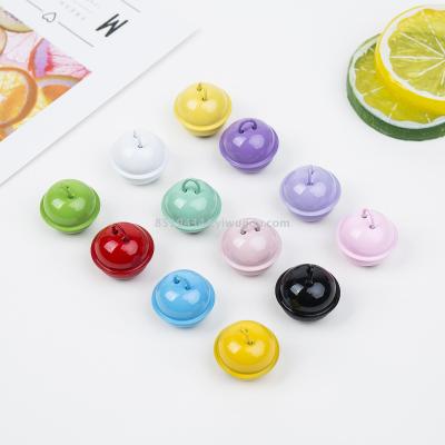 DIY Accessories, 22mm Paint Colorful Threaded Bell, Keychain Accessories, Factory Direct Sales