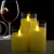 LED remote control electronic candle glass candle confession candle home wedding club bar hotel