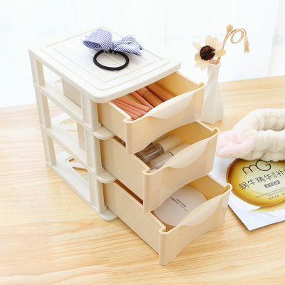 Creative Plastic Drawer Desktop Storage Box Desk Multi-Layer File Organizing Box Locker Jewelry Storage Box