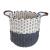 Creative Simple Hand-Carrying Knitting Storage Basket Laundry Basket Dirty Clothes Bucket Sundries Storage Basket