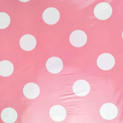 Party Supplies Disposable Polka Dot Waterproof and Oil-Proof Tablecloth