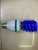 Traditional Energy-Saving Lamp Half Screw Halogen Powder Mixed Powder Three Primary Color Bulb Diameter 10 Natural Color