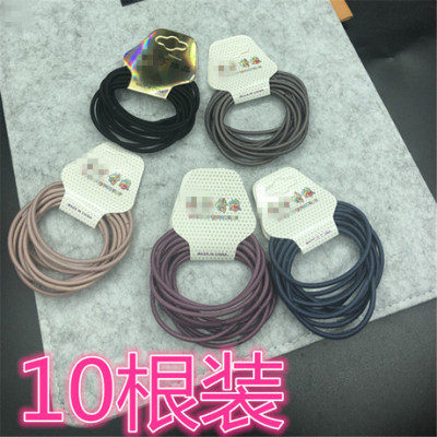 10 headbands, set of hair rings