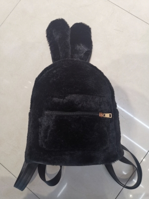 Rabbit Ears Backpack Plush Backpack Bags