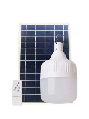 Sunghui Solar Light Bulb with Remote Control Charging Cable
