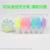 Tianfu mini highlighter cartoon cute Korean candy color bag with 6 key marker pens coloring pens