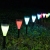 Souhui Solar Lighting Solar Hook Colorful Ground Lamp Lawn Lamp Garden Lamp