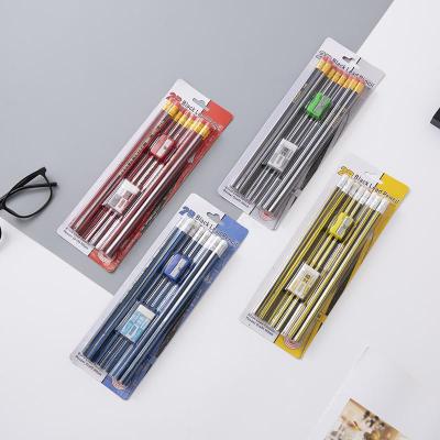 Office stationery suit pencil suit 12 affordable card suction suit