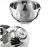 Jiaxing 304 Stainless Steel Sunflower Bowl High Leg Double Layer Insulation Bowl Stainless Steel Double-Layer Bowl Classic Spiral Bowl Rice Bowl