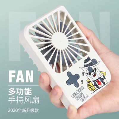 A Game Console handheld Fan Cartoon Fan USB Charging A Fan Mini Fan