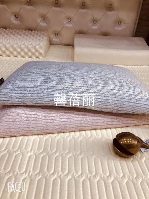 Ultra thin soft latex pillow