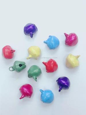 12mm Flat Mouth Colored Iron Bell, Jewelry Accessories, DIY Accessories, Affordable Price