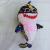 Foreign trade hot selling sequined baby shark plush toys hot style cute doll gifts doll manufacturers direct sales
