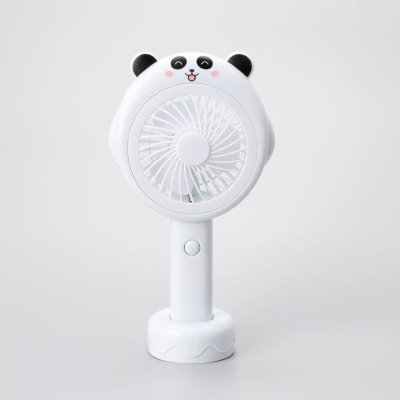 Cartoon Flash Light Handheld Fan USB Fan Cute Fan Modeling Light Fan