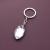 Pendant key rings in various colors and styles for 3D dazzling oval reflective crystal pendant pendant key rings in various colors and styles