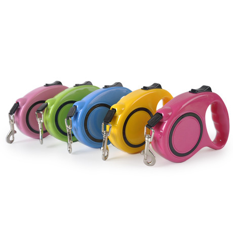 automatic retractable tractor pet traction rope leash dog walking rope boutique dog chain 3 m