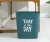 Y24-3837 Bathroom Solid Color Simple Trash Can Home Kitchen Living Room Office Storage Bucket