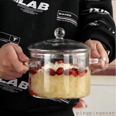 Borosilicate Pyrex Bowl Pot