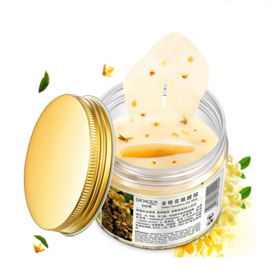 Poquan ya golden osmanthus eye mask moisturizing and desalt eye wrinkles to remove dark circles eye stick osmanthus eye mask eye care