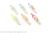 Tianfu mini color highlighter 6 color highlighter marker note number pen color pen inclined head