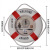 25CM Creative Mediterranean style Household life buoy wall Hanging Marine Clock tire clock RS25Z